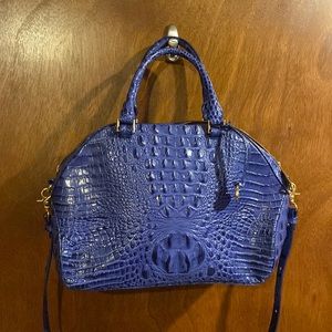 Brahmin blue croc “physicians “ bag